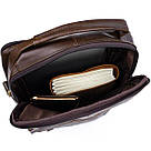 Сумка чоловіча Vintage 14764 Коричнева, фото 9