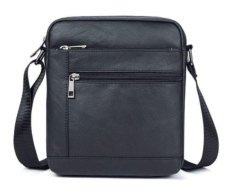 Сумка чоловіча флотар Vintage 14720 Чорна, фото 1