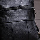 Сумка чоловіча флотар Vintage 14720 Чорна, фото 7