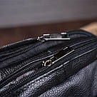 Сумка чоловіча флотар Vintage 14720 Чорна, фото 9