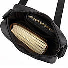 Сумка чоловіча флотар Vintage 14743 Чорна, фото 7