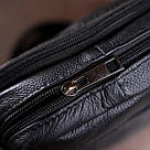 Сумка чоловіча флотар Vintage 14758 Чорна, фото 8