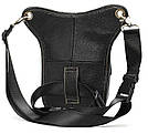 Сумка на пояс Vintage 14659 Чорна, фото 2