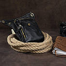 Сумка на пояс Vintage 14659 Чорна, фото 5