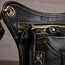 Сумка на пояс Vintage 14659 Чорна, фото 10