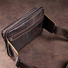 Сумка на пояс Vintage 14727 Коричнева, фото 4