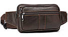 Сумка на пояс Vintage 14727 Коричнева, фото 9