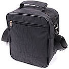 Сумка для чоловіків зі зручною ручкою з якісного поліестеру FABRA 22579 Чорний, фото 4