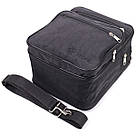 Сумка для чоловіків зі зручною ручкою з якісного поліестеру FABRA 22579 Чорний, фото 7