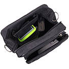 Сумка для чоловіків зі зручною ручкою з якісного поліестеру FABRA 22579 Чорний, фото 8