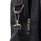 Сумка для чоловіків зі зручною ручкою з якісного поліестеру FABRA 22579 Чорний, фото 9