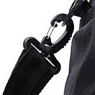 Невелика дорожня сумка з якісного поліестеру FABRA 22581 Чорний, фото 5