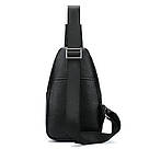 Сумка через плече чоловіча Vintage 14857 Чорна, фото 10