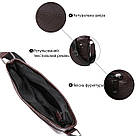 Шкіряна сумка чоловіча через плече SHVIGEL 11601 Коричневий, фото 4