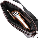 Шкіряна сумка чоловіча через плече SHVIGEL 11601 Коричневий, фото 7