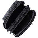 Чоловіча сумка на пояс із натуральної шкіри Vintage 22736 Чорний, фото 8