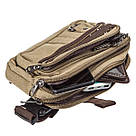 Бананка текстильна на пояс Vintage 20081 Хакі, фото 5