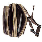 Бананка текстильна на пояс Vintage 20081 Хакі, фото 6