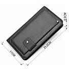 Клатч чоловіча з ременем Vintage 14664 Чорний, фото 3