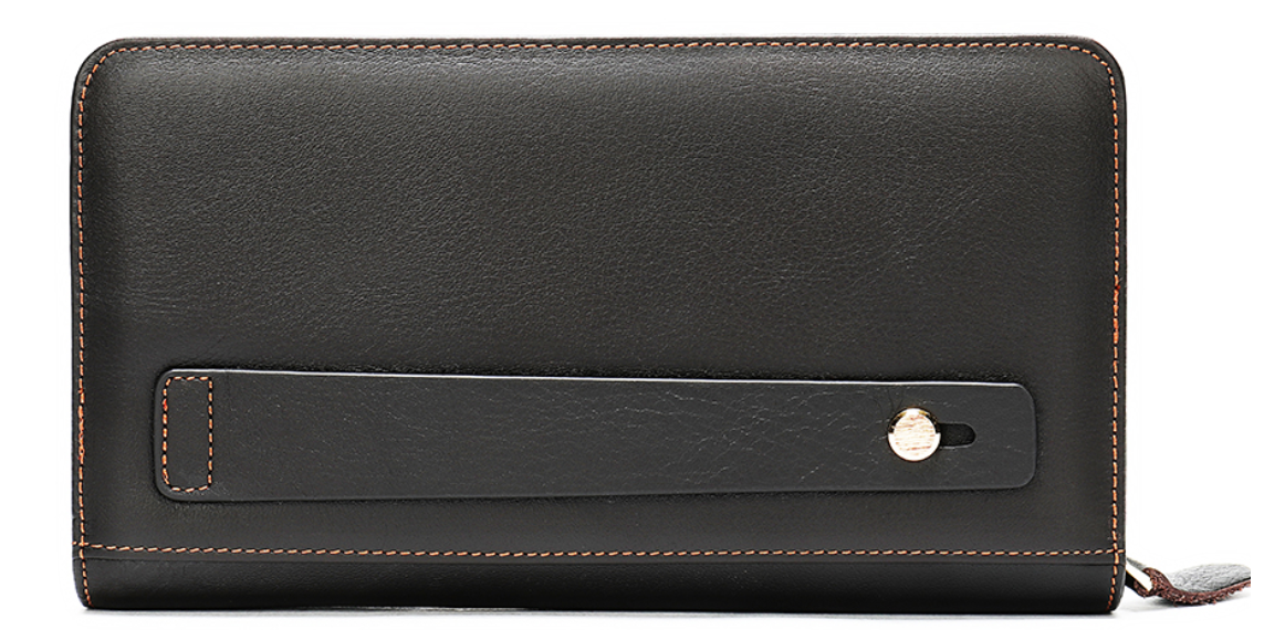 Шкіряна чоловіча барсетка Vintage 14193 Коричнева, фото 1