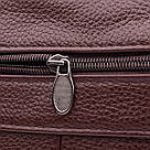 Зручна чоловіча сумка з натуральної шкіри 22858 Vintage Коричневий, фото 5