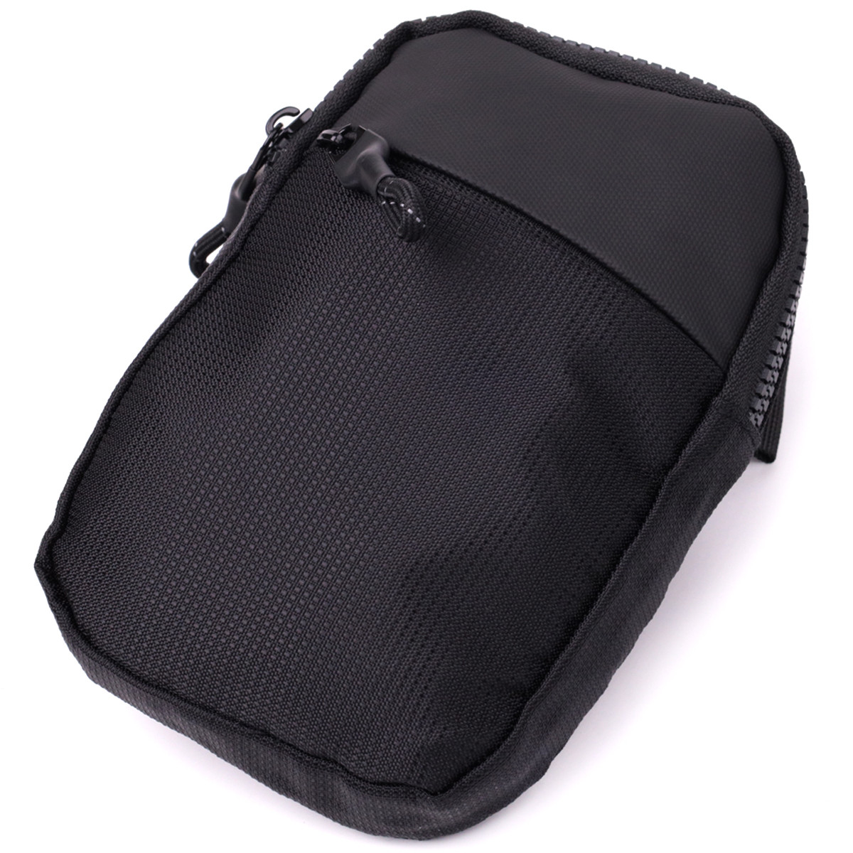 Слінг сумка для подорожей із якісного текстилю Vintage 22866 Чорний, фото 1