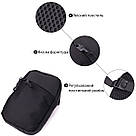 Слінг сумка для подорожей із якісного текстилю Vintage 22866 Чорний, фото 4