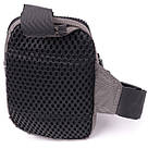 Зручна слінг сумка для подорожей із якісного текстилю Vintage 22869 Сірий, фото 2