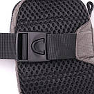 Зручна слінг сумка для подорожей із якісного текстилю Vintage 22869 Сірий, фото 5