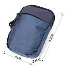 Чоловіча слінг сумка для подорожей з якісного текстилю Vintage 22870 Синій, фото 3