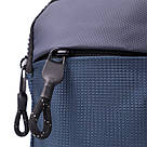 Чоловіча слінг сумка для подорожей з якісного текстилю Vintage 22870 Синій, фото 5