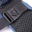 Чоловіча слінг сумка для подорожей з якісного текстилю Vintage 22870 Синій, фото 6