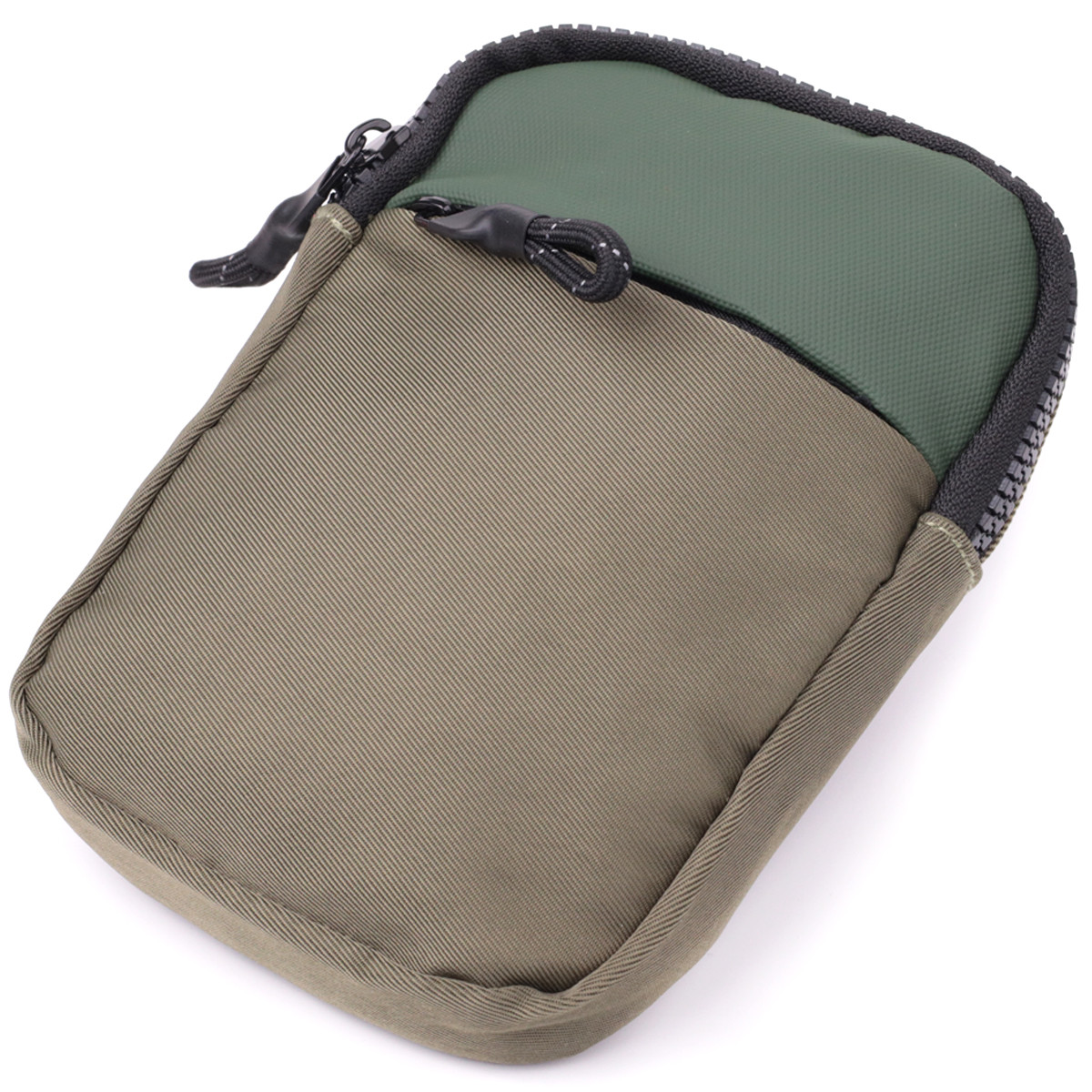 Невелика слінг сумка для подорожей із якісного текстилю Vintage 22871 Зелений, фото 1