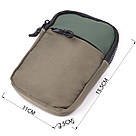 Невелика слінг сумка для подорожей із якісного текстилю Vintage 22871 Зелений, фото 3