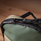 Невелика слінг сумка для подорожей із якісного текстилю Vintage 22871 Зелений, фото 10