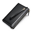 Чоловіча барсетка на зап'ястя зі шкіри 20237 Vintage Чорна, фото 2