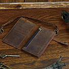 Чоловік клатч Vintage 14383 з вінтажній шкіри Коричневий, фото 4