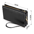 Чоловік клатч Vintage 14455 Чорний, фото 3