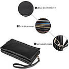 Чоловік клатч Vintage 14455 Чорний, фото 4