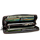 Чоловічий клатч із силуетом каймана 20235 Vintage Коричневий, фото 5