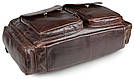 Сумка чоловіча Vintage 14370 Коричнева, фото 5