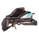 Сумка поясна текстильна Vintage 20085 Чорна, фото 9