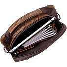 Мессенджер чоловічий Vintage 20392 Коричневий, фото 6