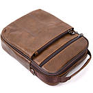 Мессенджер чоловічий Vintage 20392 Коричневий, фото 7