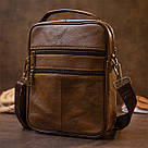 Мессенджер чоловічий Vintage 20392 Коричневий, фото 9