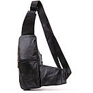 Сумка крос боді Vintage 20403 Чорна, фото 2