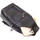 Сумка крос боді Vintage 20403 Чорна, фото 6