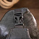 Сумка крос боді смарт зі шкірозамінника Vintage 20571 Чорна, фото 10