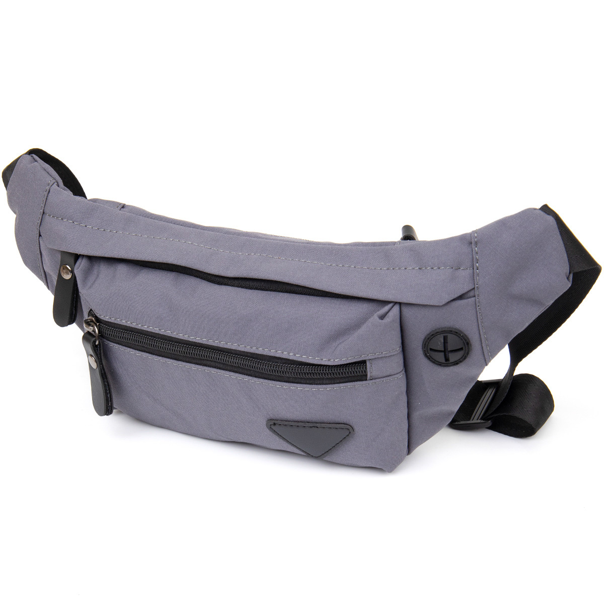 Бананка нейлон Vintage 20638 Сіра, фото 1