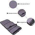 Дорожній органайзер Vintage 20653 Сірий, фото 4